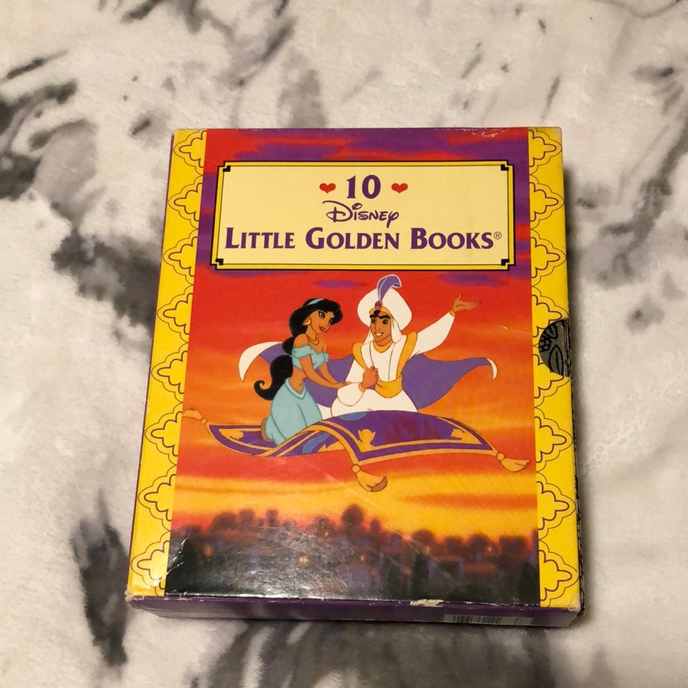 10 Disney Golden Books EUC 1993